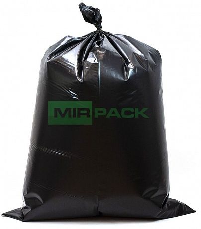 Мешки для строительного мусора 200л. 100 мкм, 10 шт. 80x120 см, черные - Вид 5